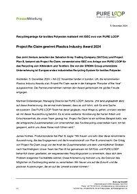 PURE LOOP Pressemitteilung (PDF)